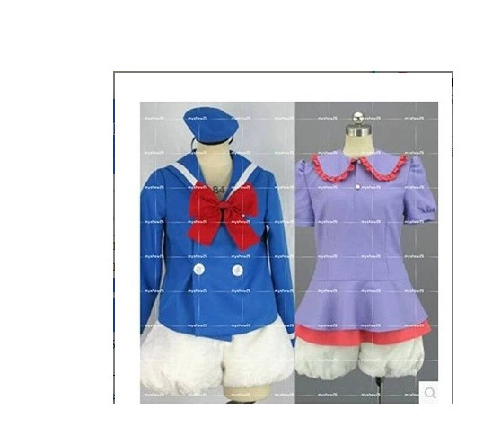 Дональд Дак антропоморфный Взрослый Детский костюм для косплея