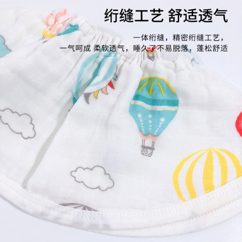 360 degree rotatable bamboo cotton gauze rubber band bib baby bib baby saliva towel bib large bib