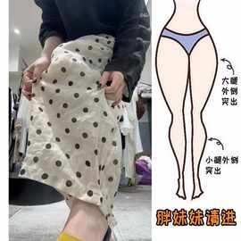 Aimeerosa/艾洛莎时尚百搭九分休闲裤夏季洋气时髦波点亚麻气球裤