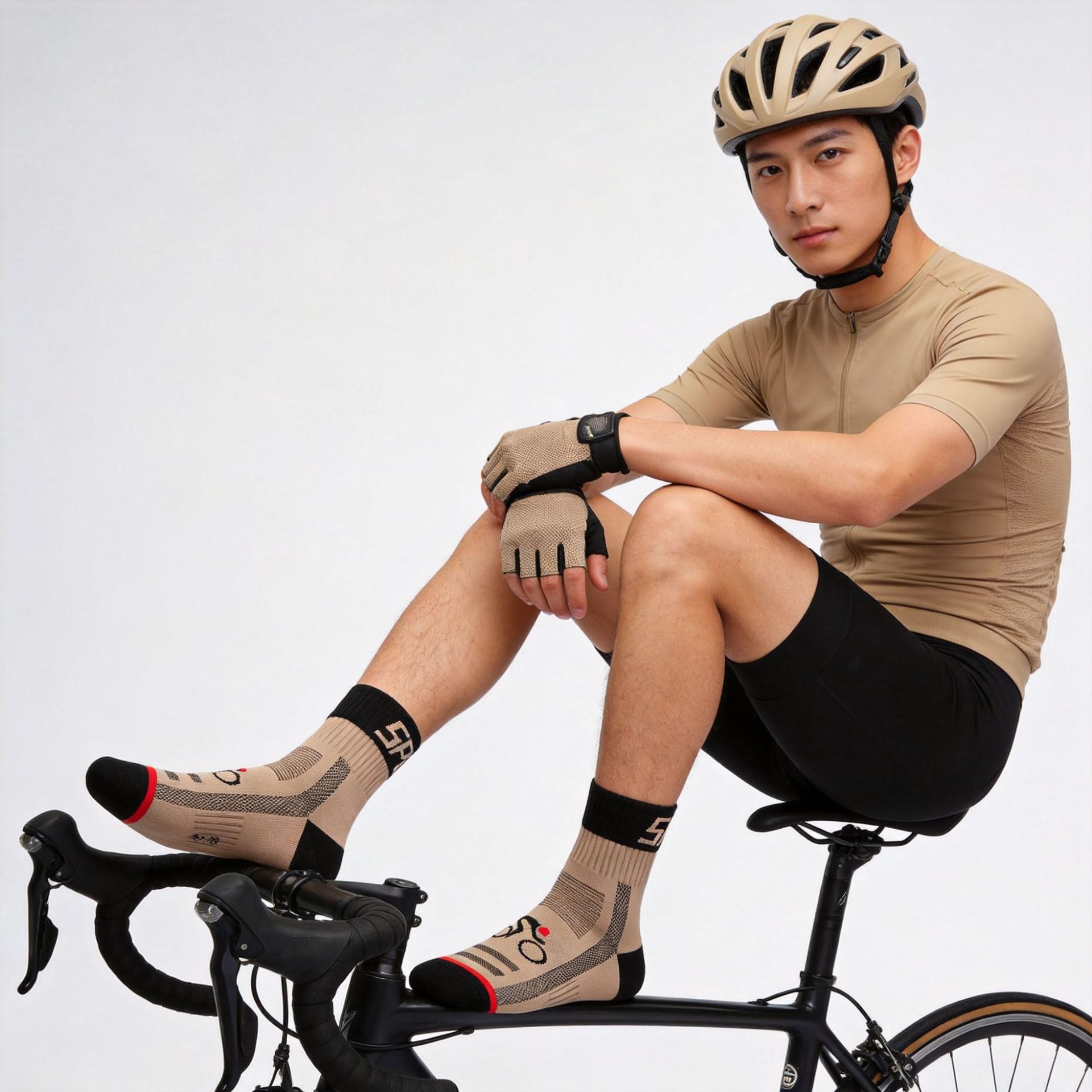 [Estilo explosivo] Calcetines de ciclismo profesionales para hombres y mujeres, ciclismo de carretera, maratón de carrera, fitness al aire libre, calcetines deportivos resistentes al desgaste image 5