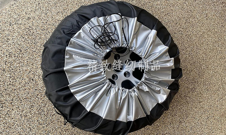 Cross-border Amazon car tire cover 420D Oxford cloth car spare tire cover waterproof sunscreen tire protection cover