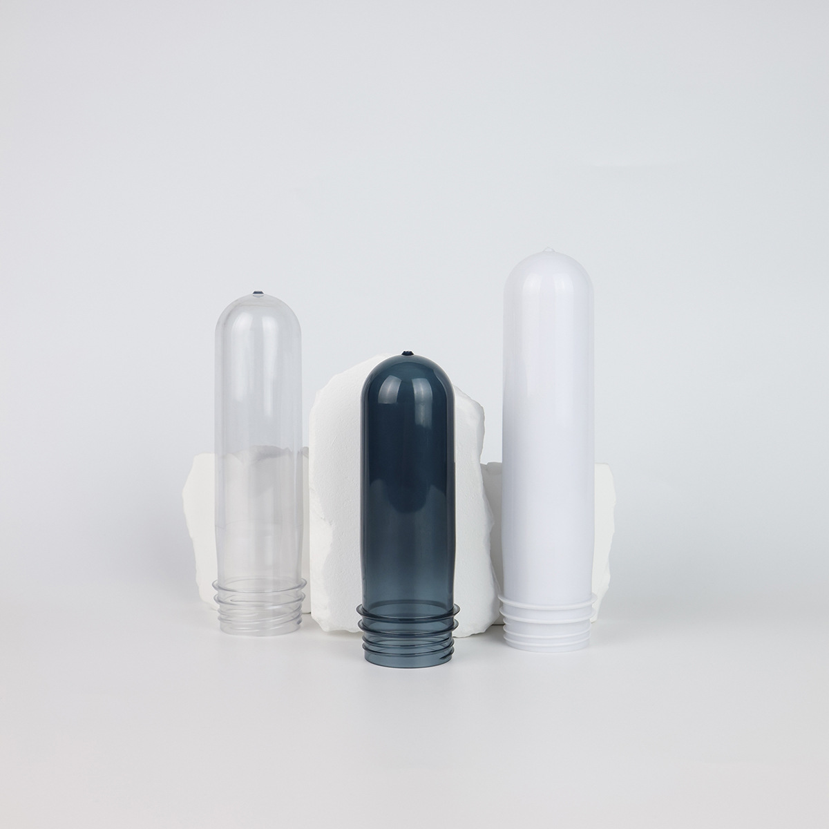 Fábrica directa de grado alimenticio verde plástico blanco de alta transparencia 45 calibre PET blanco de gramo múltiple opcional