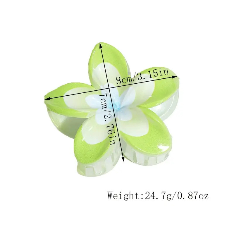 56g Weight Hair Clip, Hair Claws Hair Accessories Type 1 Piece Quantity Casual, Holiday, Daily Occasion Plastic Material Colorful, Horse, Fish, Shark, Egg, Plumeria Pattern All Seasons, Summer Season Women's Gender Elegant, Sweet, Pastoral Style Elegant Sweet Pastoral Women's Colorful Horse Fish Plastic Hair Clip Hair Claws 4
