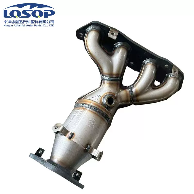 厂家直供三元催化器 适用力帆620前汽车排气管三元催化器