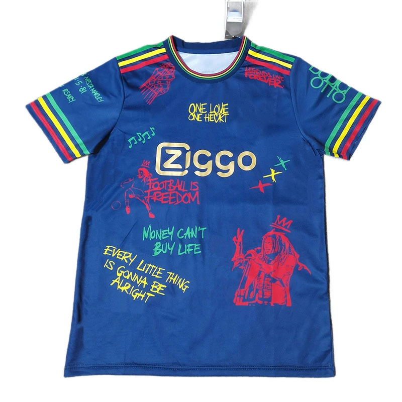 2526 Fan Edition Jersey Ajax Commemorative Edition Special Edition Graffiti Short Sleeve Football Jersey Top