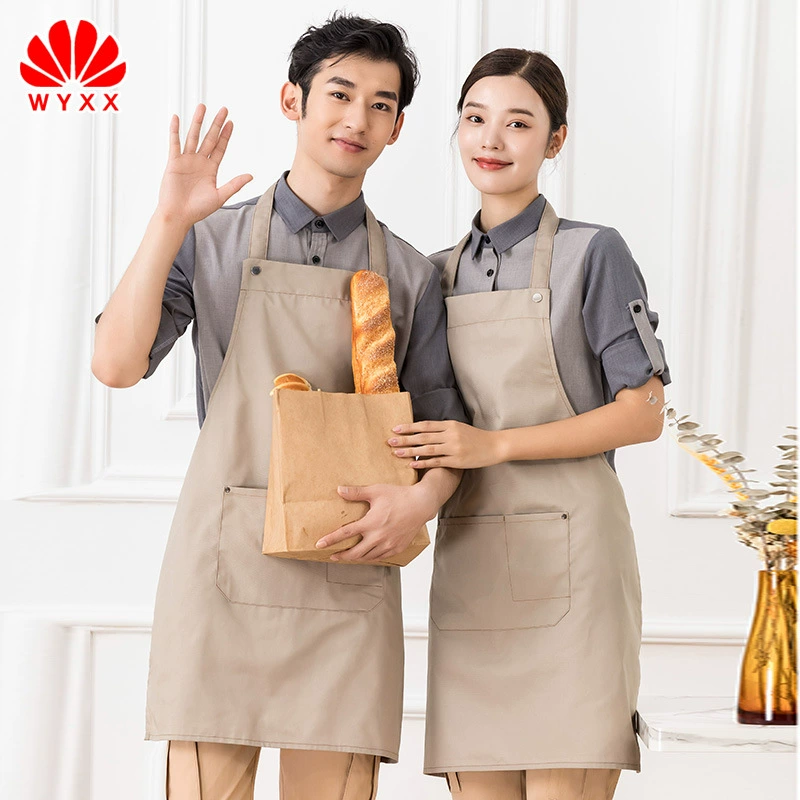Новый фартук с печатью логотипа, специальная кухня общественного питания, водонепроницаемые маслостойкие Новые комбинезоны 2022 интернет-знаменитостей для женщин
