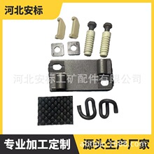 工厂直销 P60铁路整体道床扣件 铁路DTIII型弹条扣件.