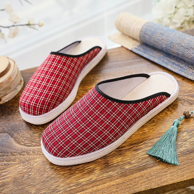 Autumn breathable Beijing cloth slippers
