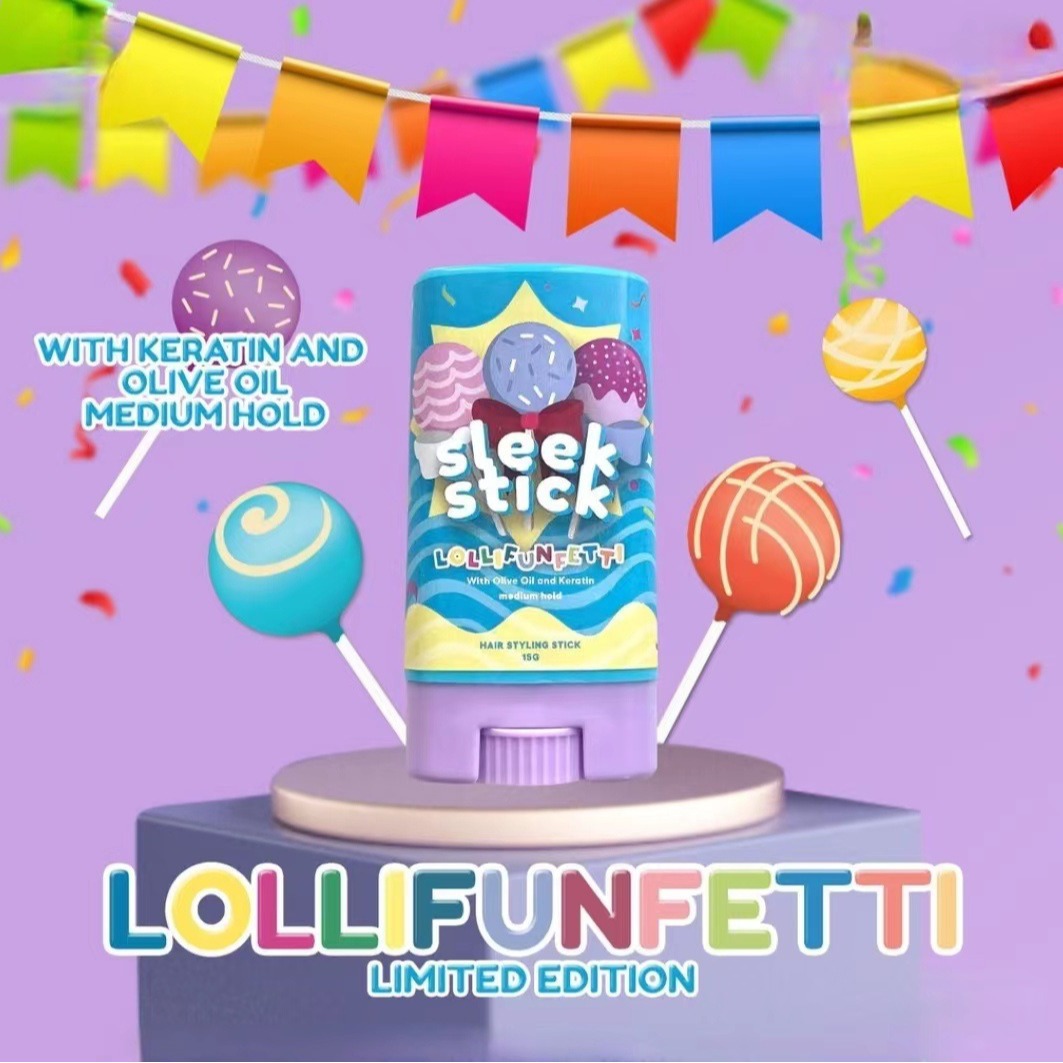 跨境固体发蜡小碎发整理膏定型刘海毛躁碎发膏发泥碎发整理棒