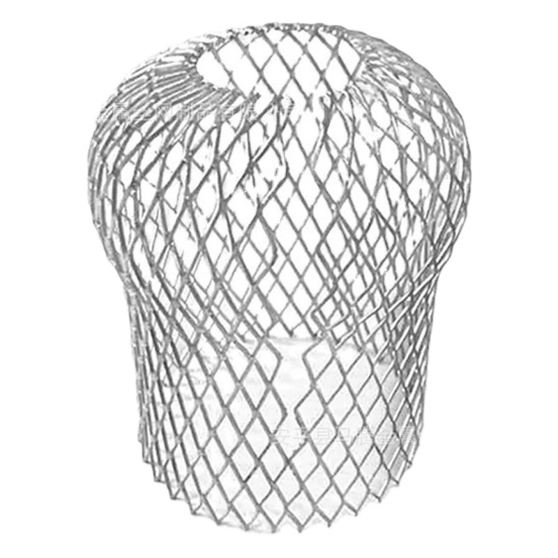 Круглая крышка-фильтр 4inch с телескопическим механизмом, алюминиевая сетка для водостока, защита от засоров, напольный слив, сетка для фильтрации с 3inch лепестками
