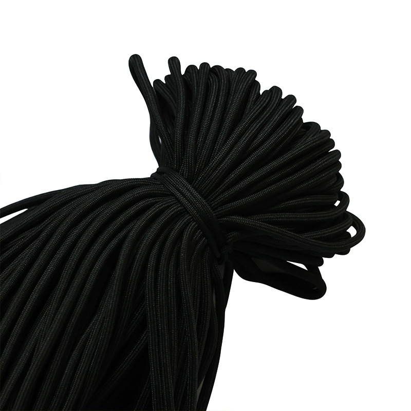 Cuerdas de poliéster coloridas de 5 mm cuerdas redondas cuerdas de agrupación resistentes al desgaste DIY cuerdas tejidas a mano colgante de llaver creativo