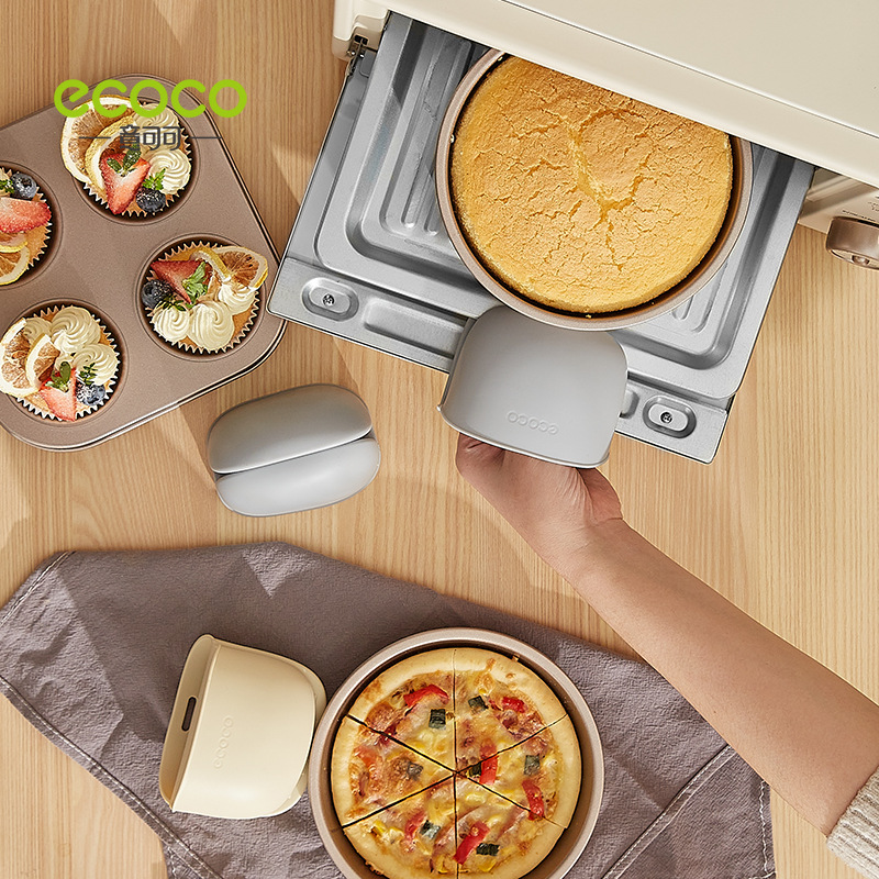 Guante anti-escaldado cocina silicona aislamiento térmico antideslizante espesamiento resistente a altas temperaturas horno de horno de horno de microondas herramienta especial para horno