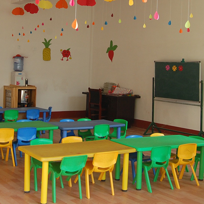 Kindergarten stool wholesale children's plastic tables and chairs…