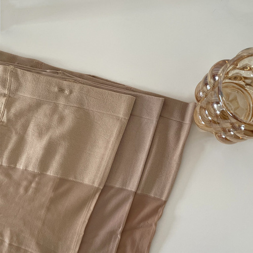Buttoned Thigh-Highs Replacement Pack: Ultra-Thin Women's Nude-Colored, Invisible, Snag-Resistant Stockings—Wholesale Price