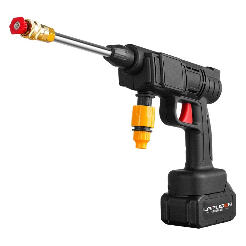 Прямая поставка с завода Беспроводная мойка автомобилей высокого давления водяной пистолет бытовой литиевый электрический пистолет для мойки автомобилей Портативный электрический автомобиль стиральная машина трансграничная оптовая продажа