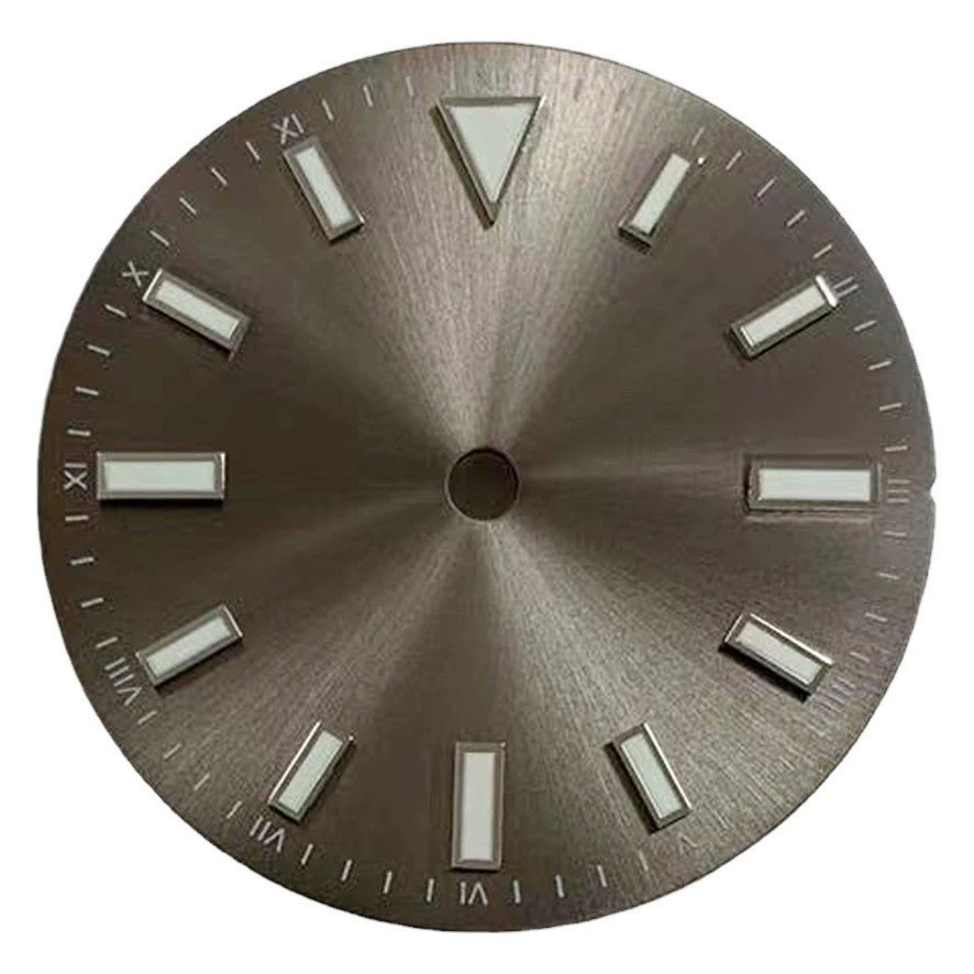 Циферблат солнцезащитный узор циферблат полоска зеленого цвета светящаяся подходит для циферблата полосы движения NH35 8215 2836