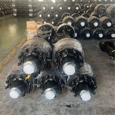 American-Style Axle, Semi-Trailer – Rear axle