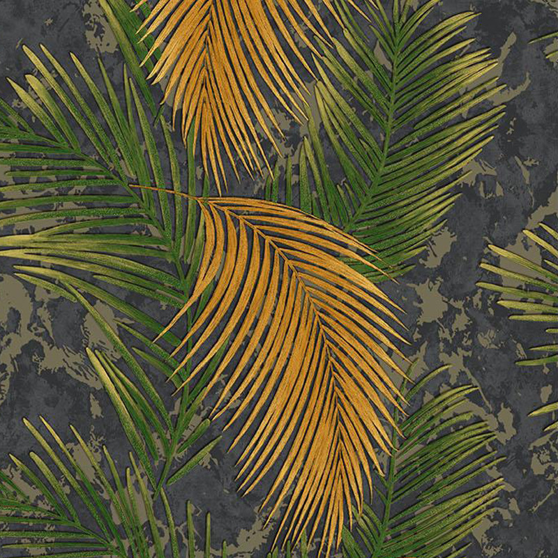 590908입체적인 깊은 엠보싱 잎