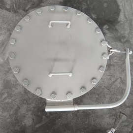 厂家定制碳钢不锈钢常压人孔盖吊盖人孔手孔矩形人孔门加工定做