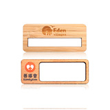 Деревянная креативная магнитная высококлассная булавка ручной работы