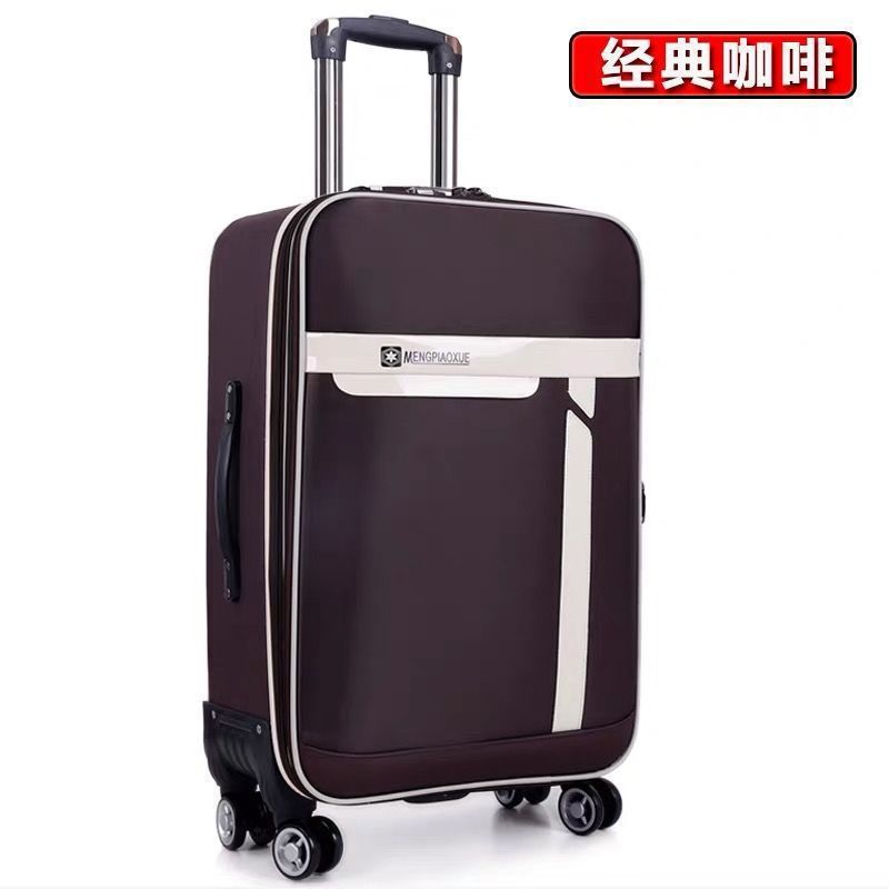 Oxford maleta de tela universal rueda caja de viaje para estudiantes de sexo masculino y femenino caja de cifrado caja de tela pulgada pulgada