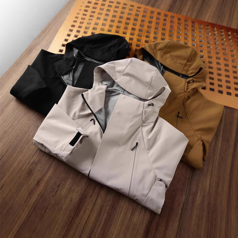 Men's Jackets, Men's Spring & Fall Men's Windproof and Waterproof Laminated Soft Shell Mountaineering Clothing, Men's Jackets, Men's Tops Men's Jackets, Men's Spring & Fall Men's Windproof and Waterproof Laminated Soft Shell Mountaineering Clothing, Men's Jackets, Men's Tops
