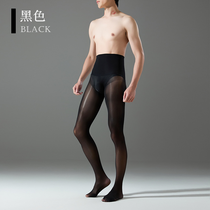 블랙 [더블 레이어 글로시 하이웨이스트]