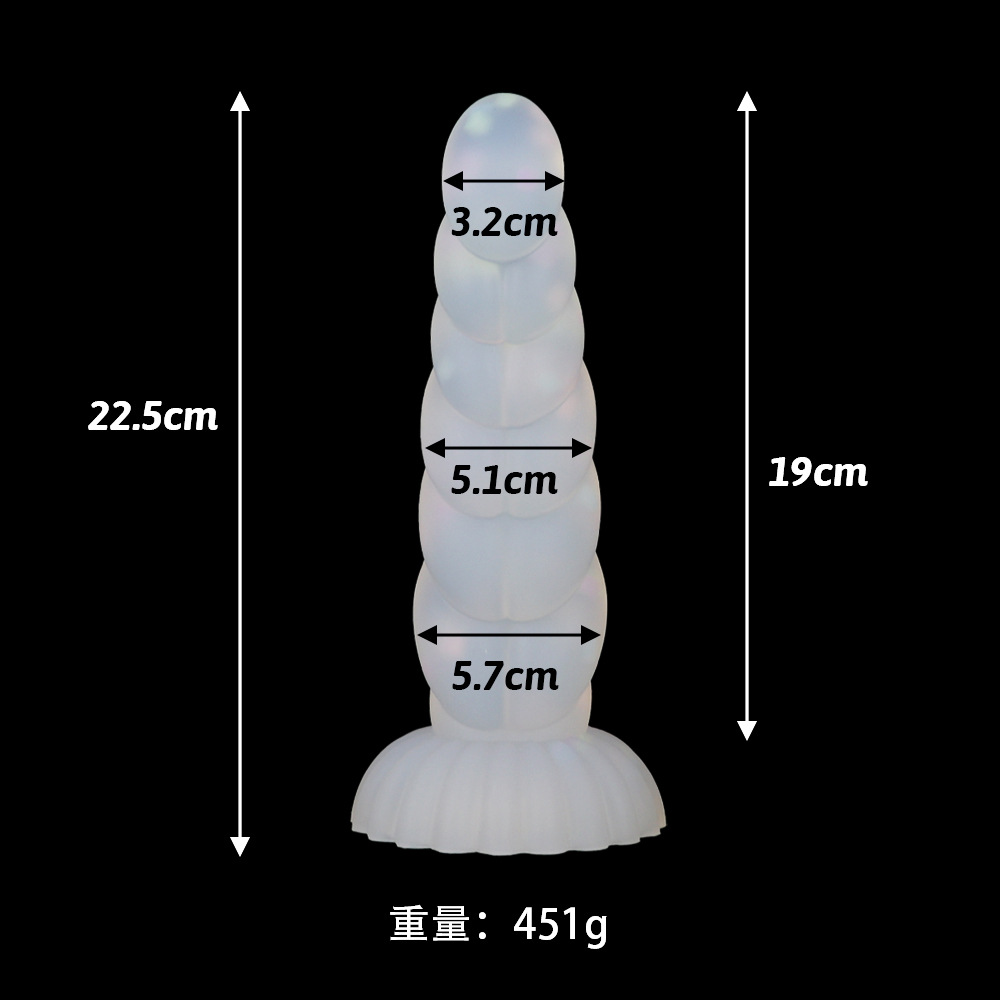 Color de la jalea luminosa pequeña torcedura femenina sexy anal plug out sm juguete adulto suministros back corte estimulación masturbación dispositivo