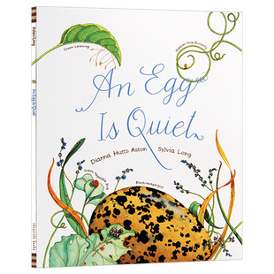 Egg Is Quiet English original book Quiet Egg Egg so Quiet and beautiful growing Life series