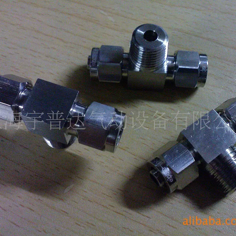 KB中间螺纹接头 不锈钢快拧  304快拧工业连接精密气动直通