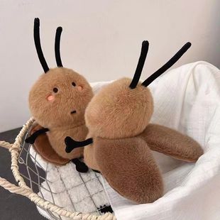 Cockroach Plush Toy, Xiaoqiang Doll, Ugly Cute Doll, Creative and Funny Guangdong Specialty, Birthday Free Shipping, Dropshipping
