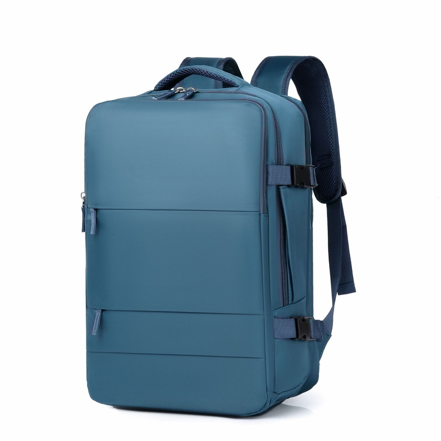 Mochila de ocio transfronteriza, mochila escolar para estudiantes masculinos y femeninos, bolsa impermeable para computadora, separación seca y húmeda, almacén de zapatos independiente, mochila de viaje