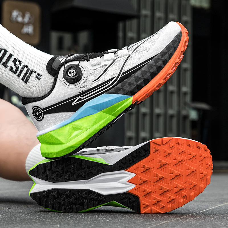 Red Rabbit 9pro zapatos de bádminton mujeres verano transpirables zapatos de carreras de carbono zapatos de carreras de carreras de estudiantes masculinos zapatos deportivos de competencia profesional