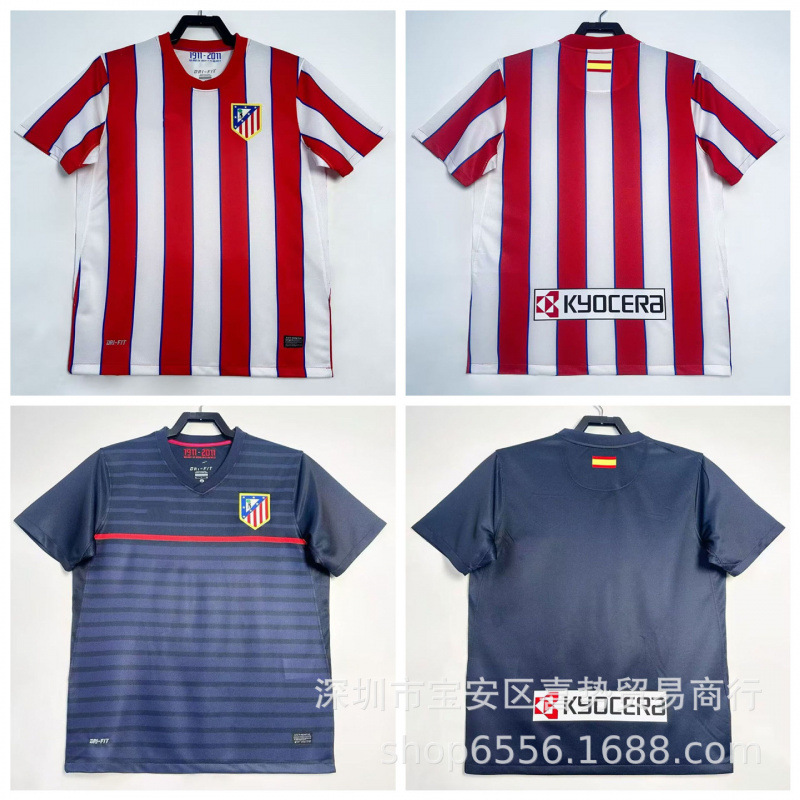 复古球衣01-02-03-04-05马竞 13-14 95-96-97-99retro Jersey球服