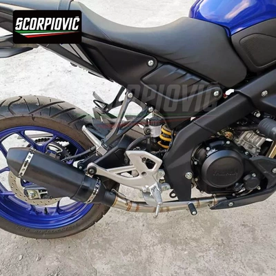 oxygen port stainless steel front – Motorcycle exhaust pipe