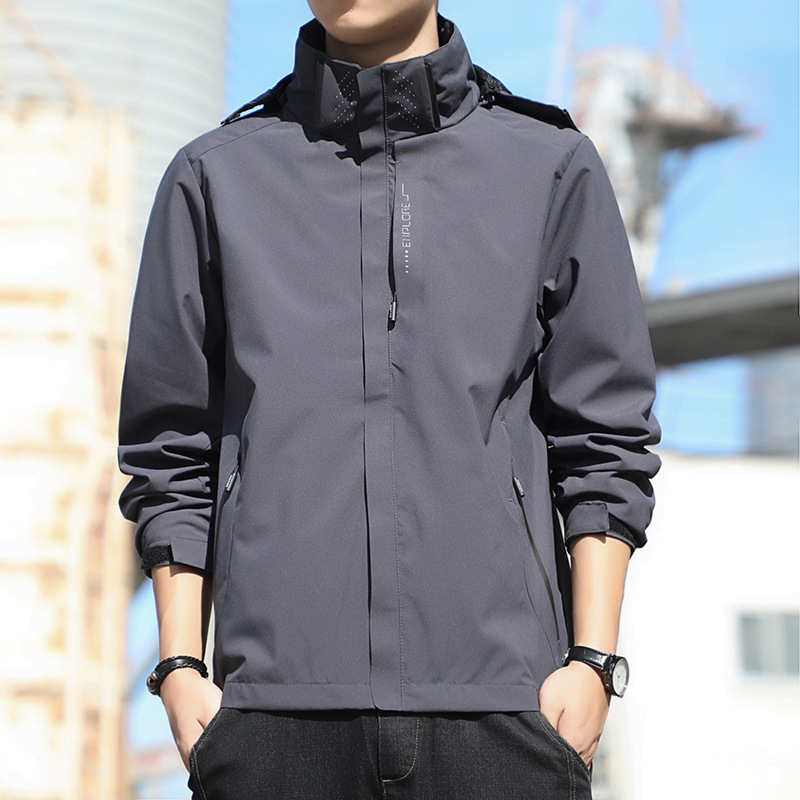 Men's model-dark gray