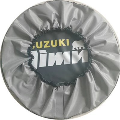 black tire cover, Spare wheel cover