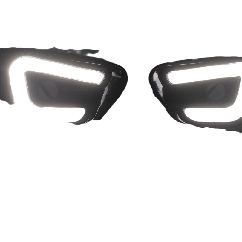 Aplicable a 11-16 Jeep driver Luz de marcha diurna en forma de U Luz de marcha diurna blanco + amarillo (dirección)