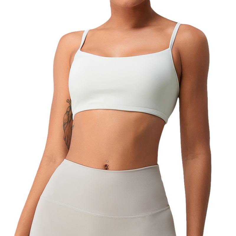 2023 otoño nueva nube sentido deportes ropa interior de las mujeres Correa delgada belleza espalda yoga Sling deportes chaleco entrenamiento ropa superior