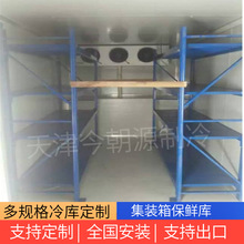 标准集装箱冷库天津二手6米集装箱冷柜20尺可移动式保鲜冷库