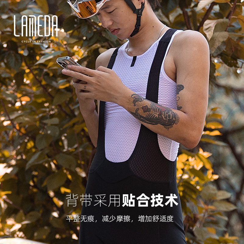 Lanpada 2022 otoño y el invierno a prueba de viento térmica los hombres fleece espesado ciclismo ropa