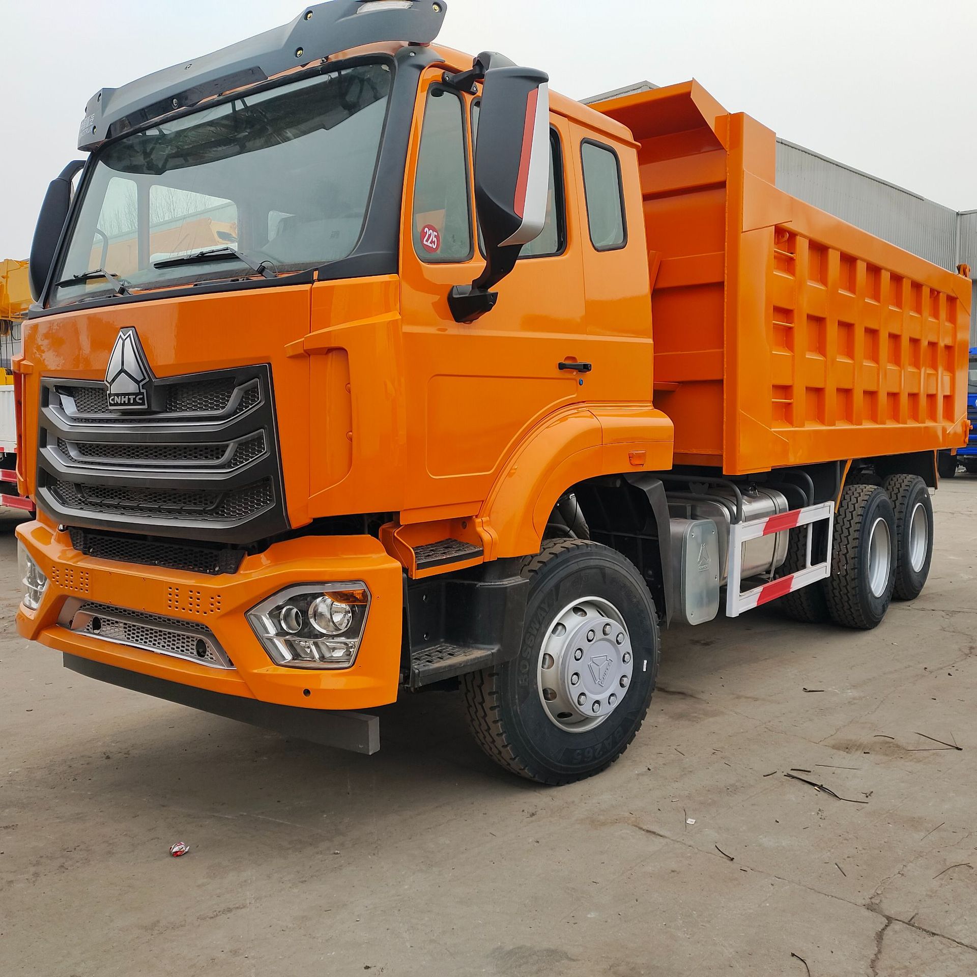 371 Horsepower Dirt Transport Self-Unloading Dump Truck, Delong Engineering Truck, Used Self-Unloading Dump Truck