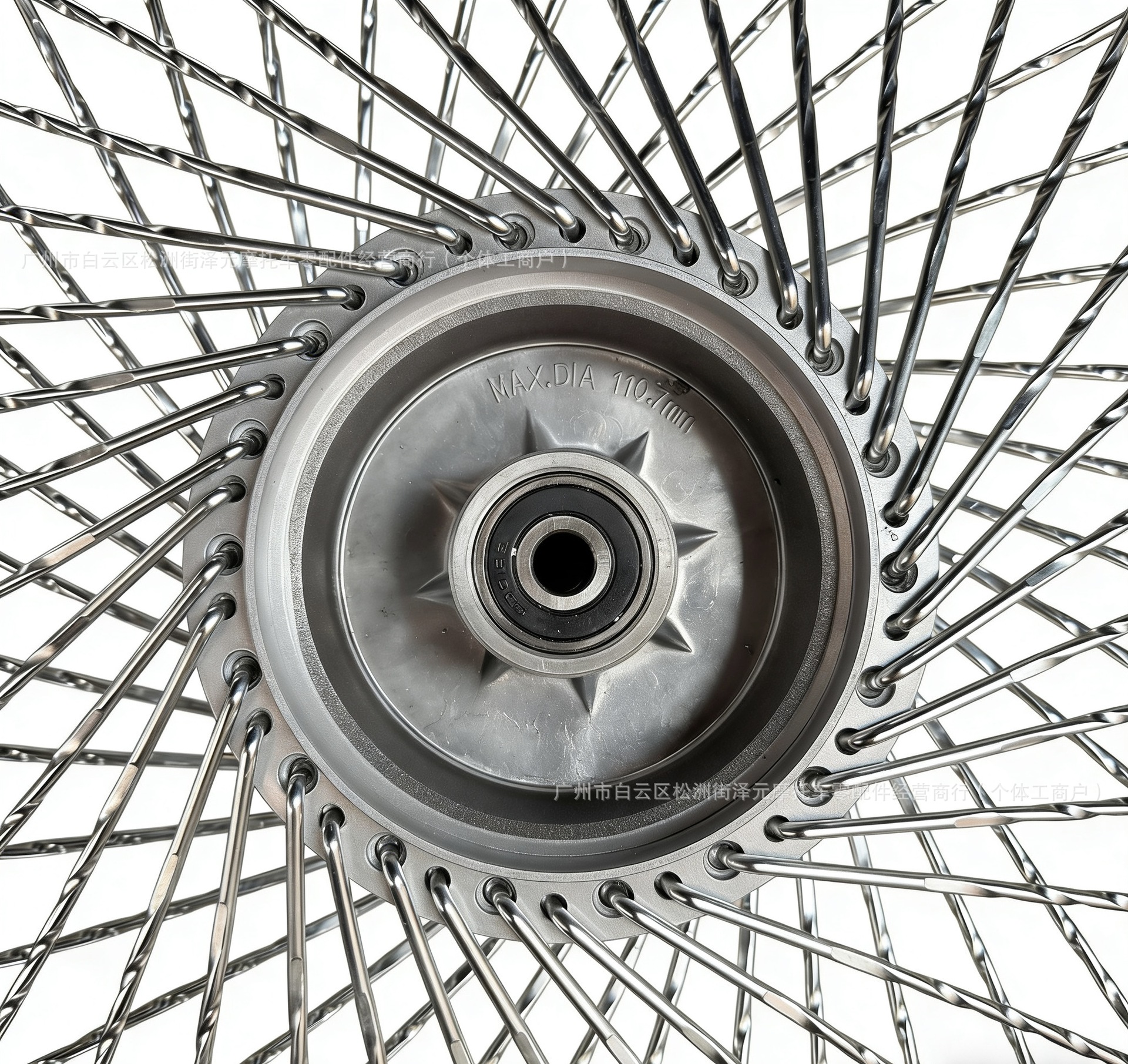 Ax100 Motorcycle Front and Rear Rims with 72 Holes, Encrypted Commuter Model, Jincheng Ax100 Single-Line Motorcycle Wheel Hub