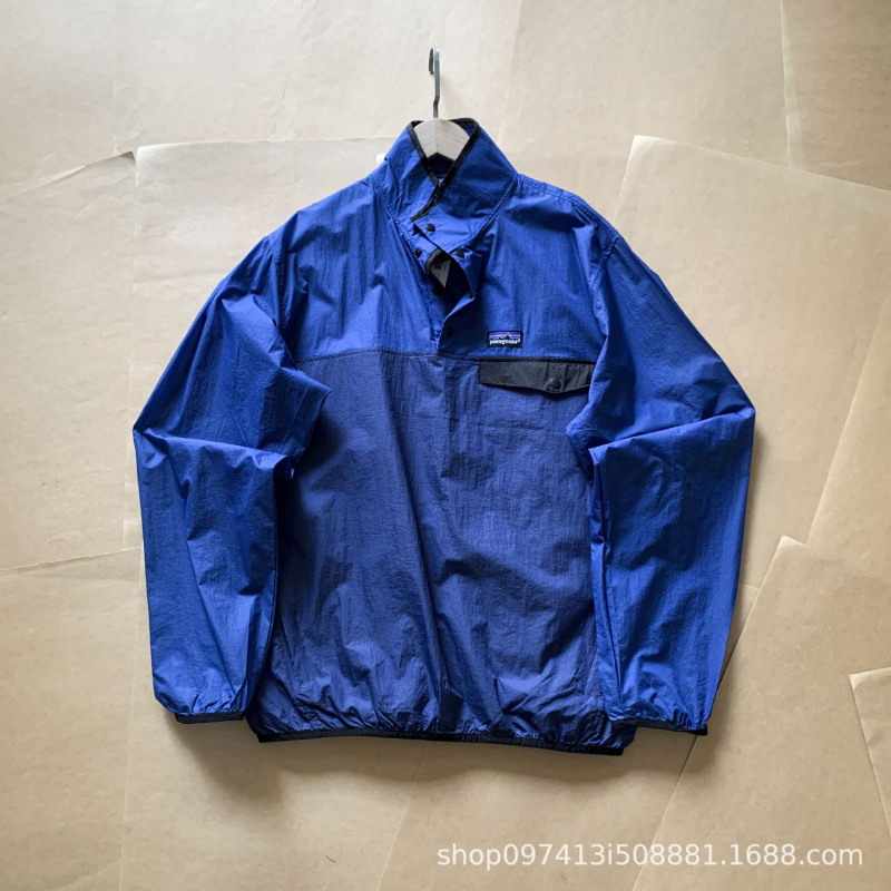 クロスボーダー Patag アウトドア アメリカン 春夏新作 ステッチ コントラストカラー 軽量 プルオーバー 日焼け止め服 男女兼用|undefined