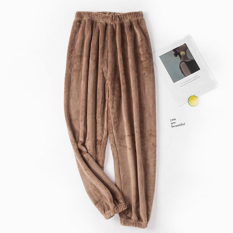Pantalones cálidos curry