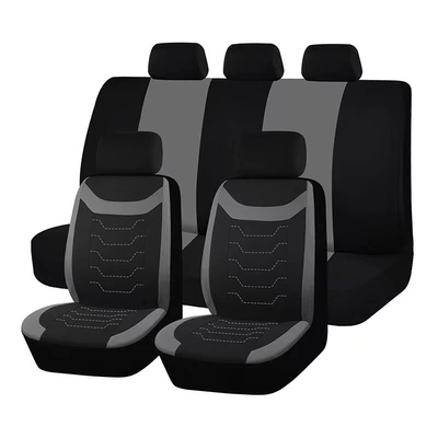 Universal seat cover, Mexico Cross-Border Foreign Trade - dark-gray-9-piece-set-complete-set-of-five-seats