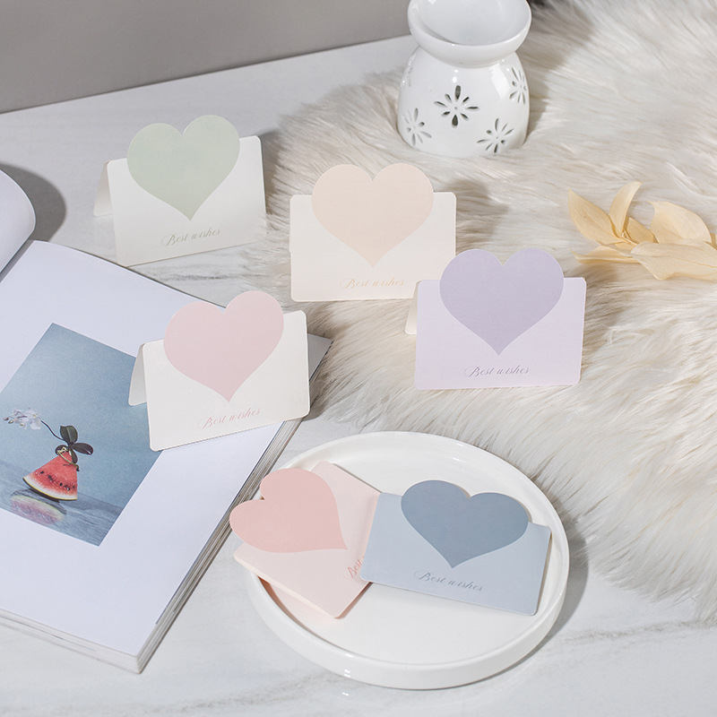 Morandi love greeting card small fresh ins style gift card mixed batch flower shop baking gift praise thank you card Morandi love greeting card small fresh ins style gift card mixed batch flower shop baking gift praise thank you card