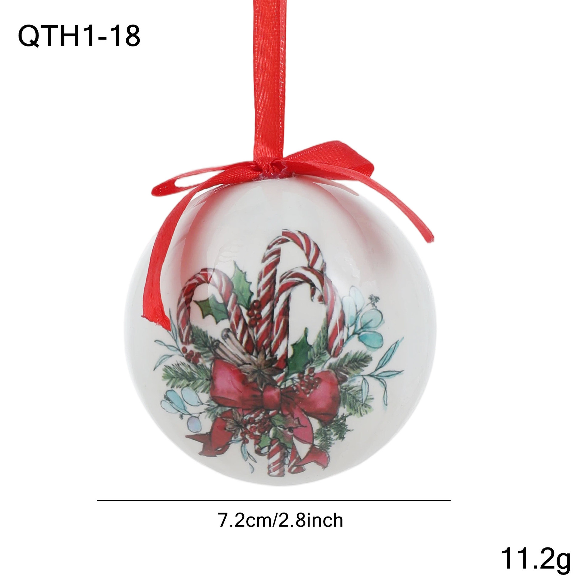 Nuevo colgante de bola de Navidad transfronterizo, colgante de bola de espuma de muñeco de nieve, adorno de árbol de Navidad, artículos de diseño de atmósfera de bola colgante