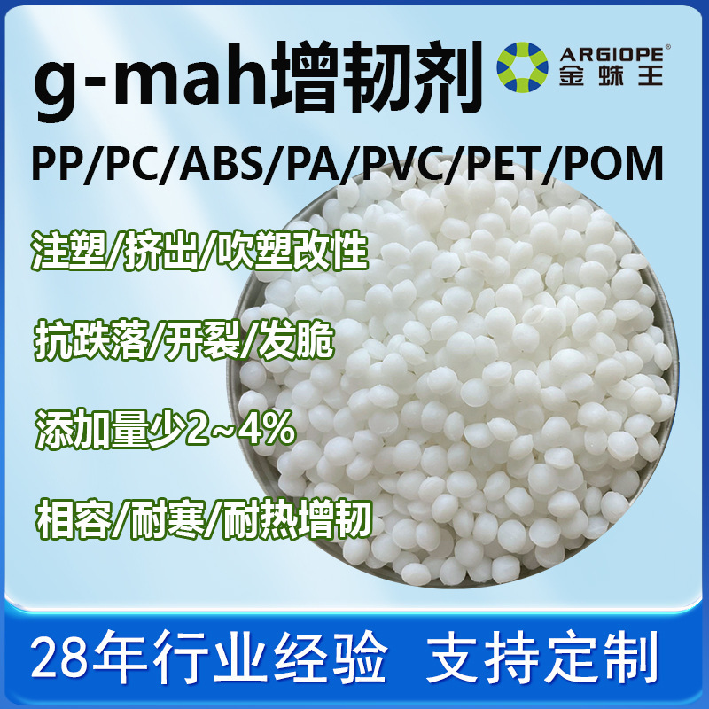 Toughening Agent Malonic Acid Anhydride-Grafted Petg/Pp/Pc/Abs/Pa/Pps/Pet/Pom/Pmma Impact Resistance Agent