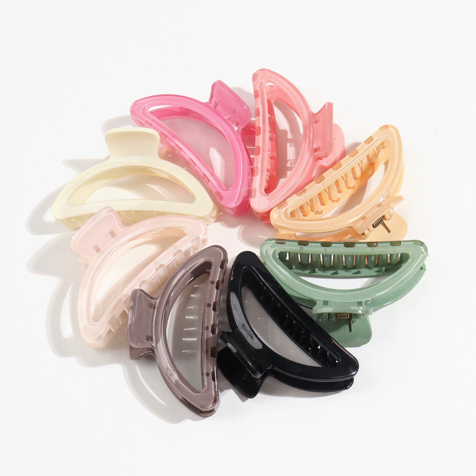 Corea del Sur Internet celebridad ins Cola de Caballo horquilla trasera cabeza adulto baño pelo agarre horquilla simple estilo geométrico fábrica al por mayor